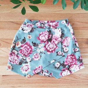 Soprano | Floral Peony Wrap Skort